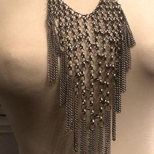 Chain Bib Necklace